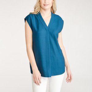 V-neck blouse